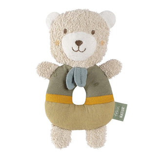 SOFT RING RATTLE BEAR FEHNNATUR