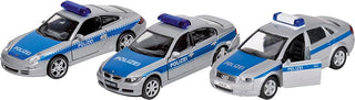 DIE-CAST - PULL -BACK GERMAN POLICE