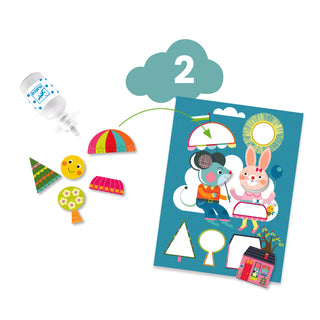 THE CAT AND HIS FRIENDS MULTI CRAFT KIT