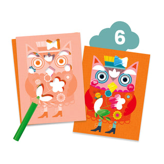 THE CAT AND HIS FRIENDS MULTI CRAFT KIT