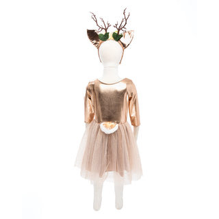 WOODLAND DEER DRESS W/ HEADPIECE