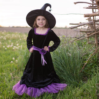 VERA THE VELVET WITCH DRESS W/ HAT