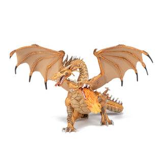 TWO HEADED DRAGON GOLD