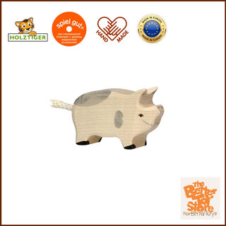 PIGLET (STANDING) (BLACK + WHITE)