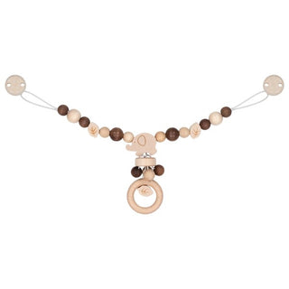 ELEPHANT PRAM CHAIN W/ CLIPS