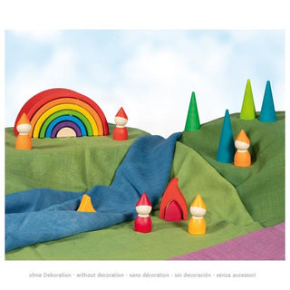 CURVED BLOCKS - LITTLE RAINBOW