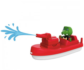 FIRE BOAT WITH SQUIRTER