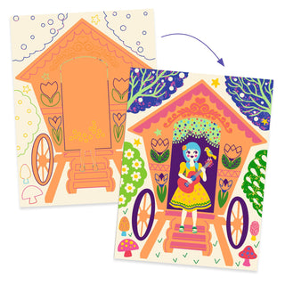 SCRATCH CARD - WACKY HOUSES