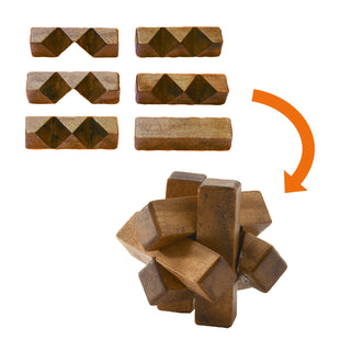 WOODIX IQ PUZZLE GAME