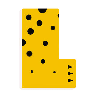 GRAPHIC ANIMAL LETTER L