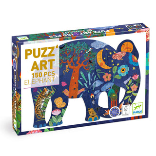 PUZZ'ART ELEPHANT ART PUZZLE 150 PC