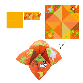 ANIMALS FORTUNE TELLERS ORIGAMI ACTIVITY KIT