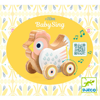 BABYSING HEN PUSH TOY