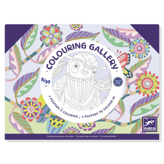 COLOURING GALLERY BIRDS