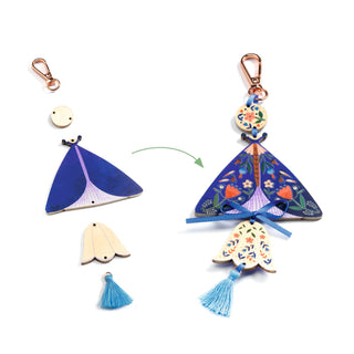 DIY CRAFTS - BUTTERFLIES BAG CHARMS