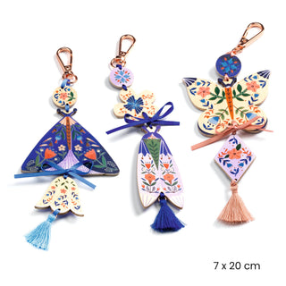 DIY CRAFTS - BUTTERFLIES BAG CHARMS