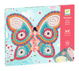 BUTTERFLIES GLITTER MOSAIC BY NUMBERS KIT