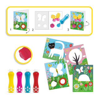 SMALL DOTS PAINTING TODDLER MESS FREE SET
