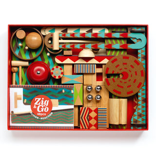 ZIG N GO BIG BOUM WALL ACTION 48PCS