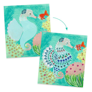 WATERY WAVES ARTISTIC STRASS RHINESTONES ACTIVITY KIT