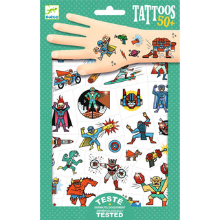 TATTOOS HEROES VS VILLAINS