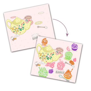 ARTISTIC PATCH - GLITTER COLLAGE SWEETS