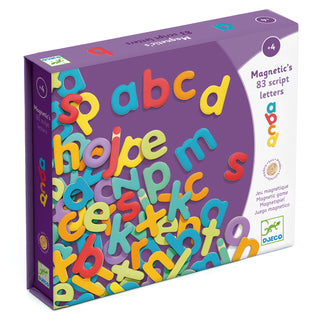 83 SCRIPT MAGNETIC LETTERS