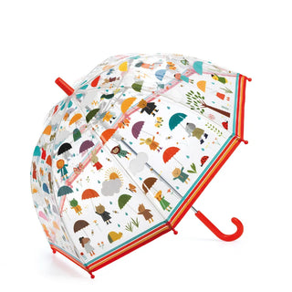 BUBBLE & COLOUR CHANGING UMBRELLA - ADULTS & KIDS