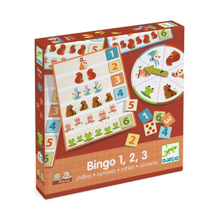 BINGO 1, 2, 3 NUMBERS