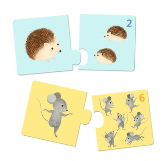 BABY ANIMALS PUZZLE DUO