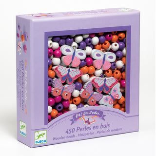 BUTTERFLIES WOODEN JEWELLERY KIT