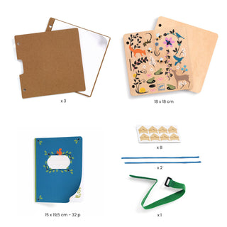 DIY BUDDING BOTANIST PLANT PRESS AND HERBARIUM KIT