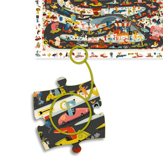 CAR RALY - 54 PCS PUZZLE OBSERVATION