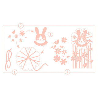 DIY DREAMER BUNNY DREAMCATCHER