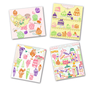 ARTISTIC PATCH - GLITTER COLLAGE SWEETS