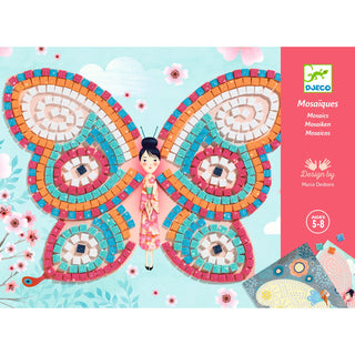 BUTTERFLIES GLITTER MOSAIC BY NUMBERS KIT