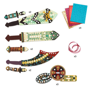 DIY PIRATE SABRES TO DECORATE
