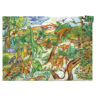 DINOSAURS OBSERVATION PUZZLE 100 PC