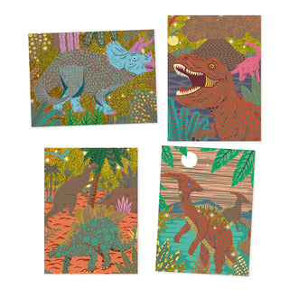 WHEN DINOSAURS REIGNED SCRATCH CARDS