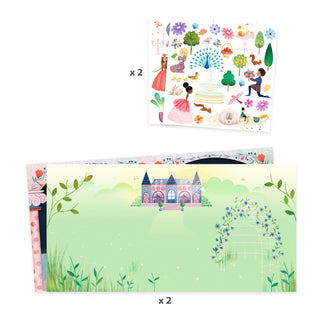 REUSABLE STICKERS - LIFE IN THE CASTLE