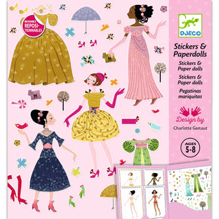 DRESS-UP THROUGH THE SEASONS STICKERS