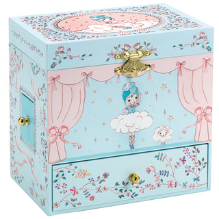 BALLERINA ON STAGE MUSICAL BOX