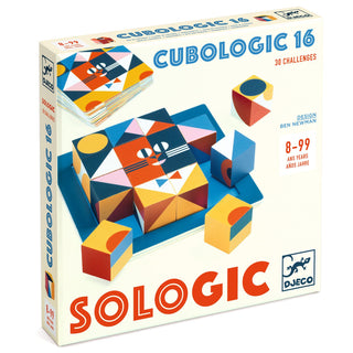 CUBOLOGIC 16 BRAIN TEASER GAME