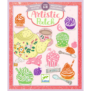 ARTISTIC PATCH - GLITTER COLLAGE SWEETS