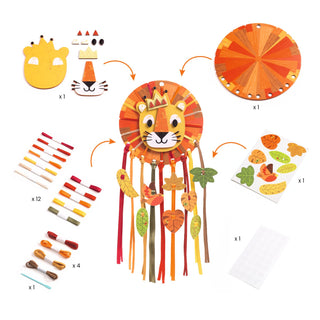 DIY CRAFTS - LITTLE LION DREAMCATCHER