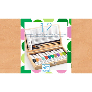 12 GOUACHES - ARTIST'S BOX