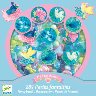 FANCY BEADS SET - BIRDS