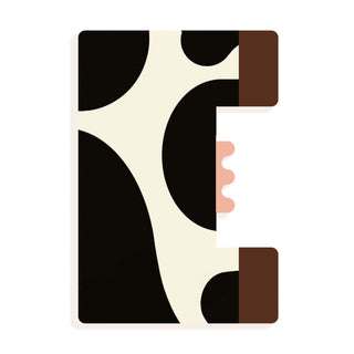 GRAPHIC ANIMAL LETTER E