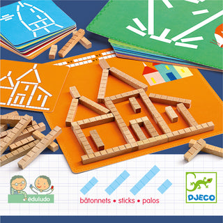 EDULUDO STICKS - PROBLEM SOLVING GAME