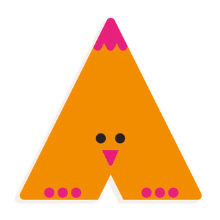 GRAPHIC ANIMAL LETTER A